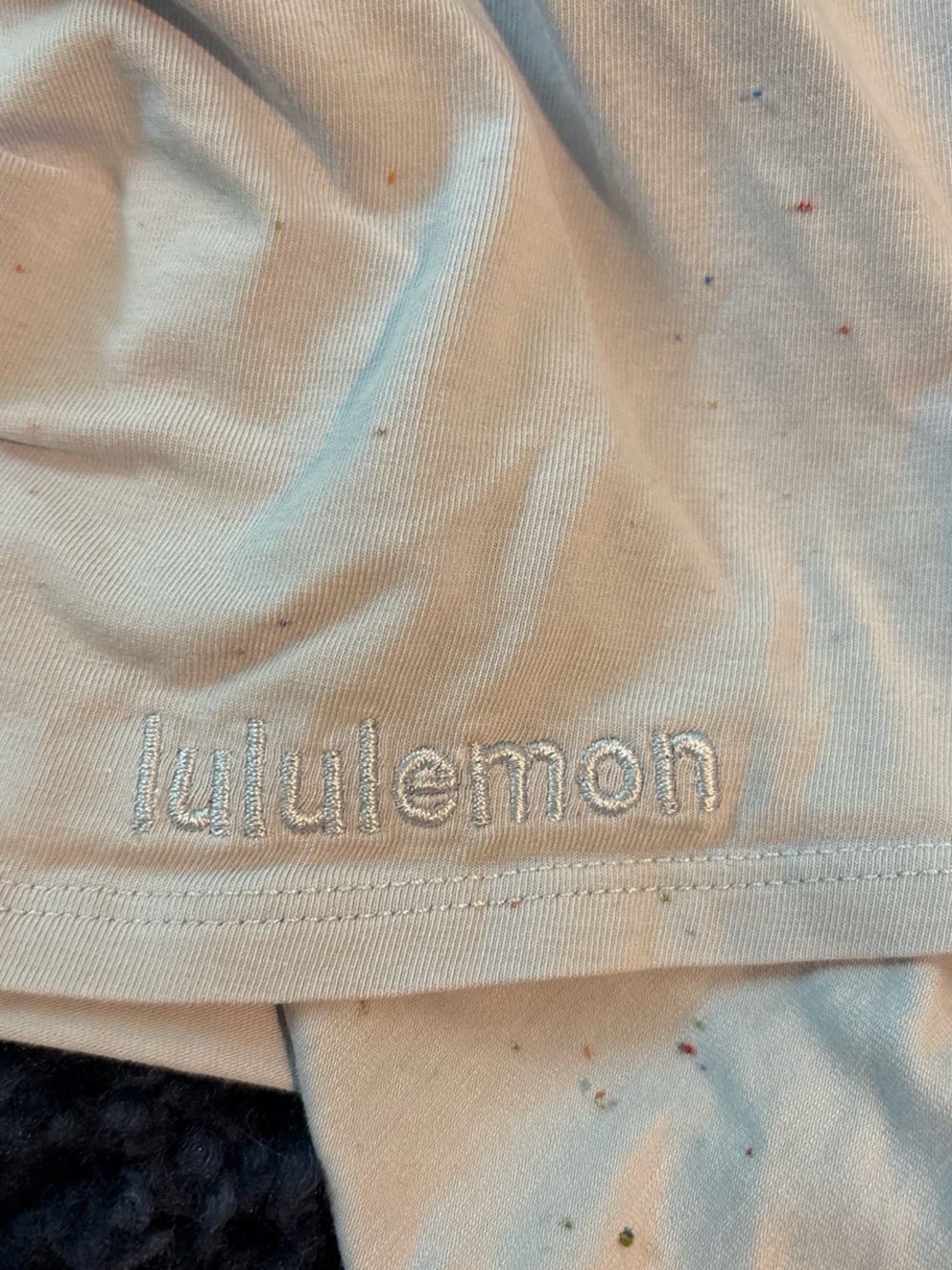 Light Blue Spotted Lululemon Long Sleeve - Picture 2 of 3